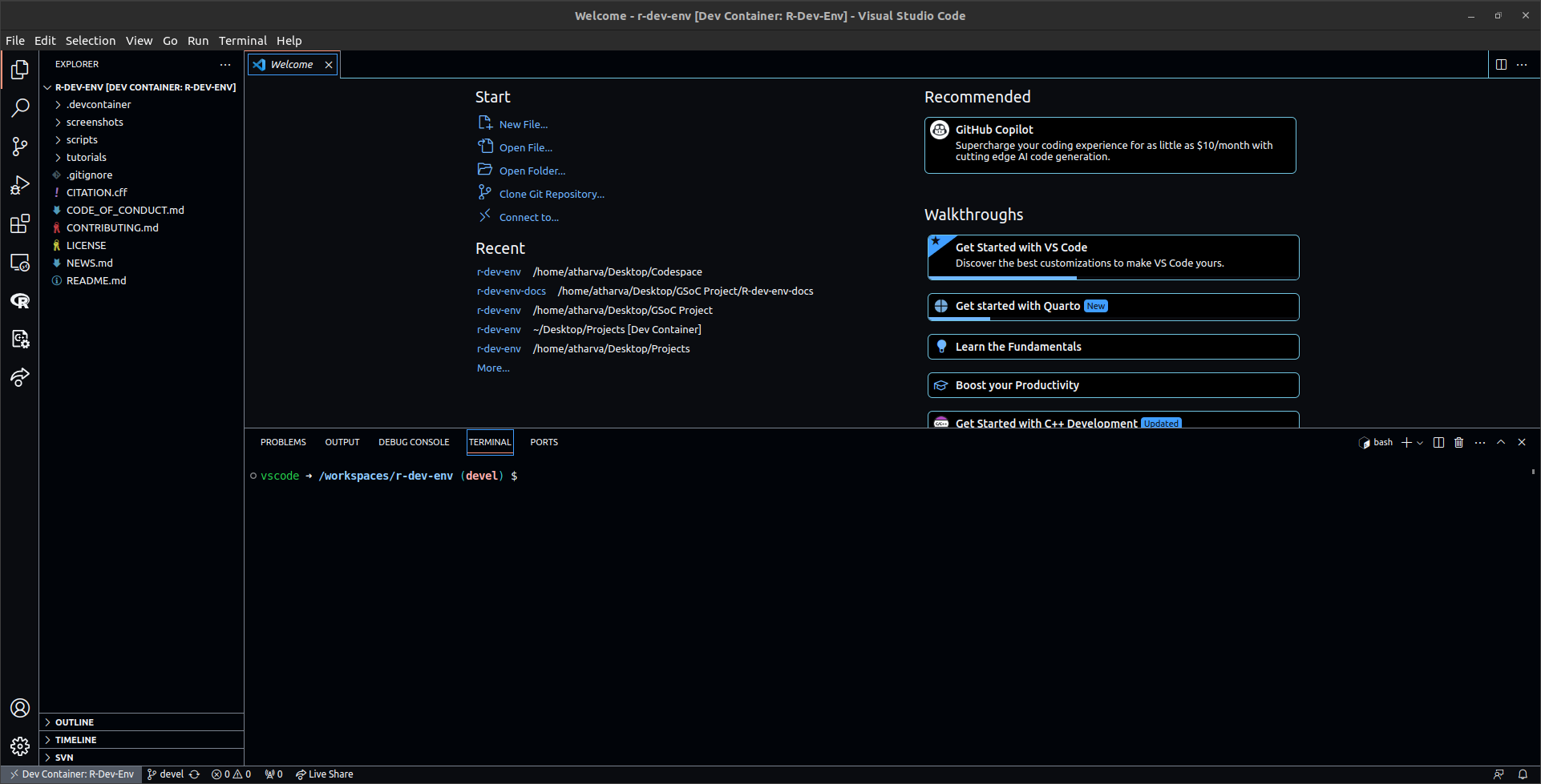 start
localsetup