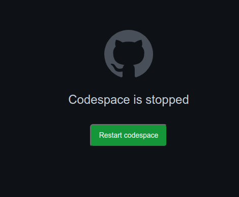 stop codespace